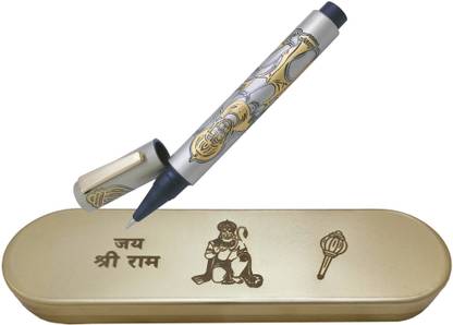 K K CROSI Shri Hanuman Ji Carved Antique Design Ball Pen