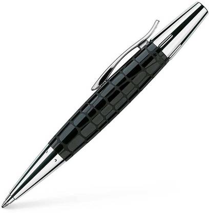 FABER-CASTELL E-MOTION PRECIOUS BLACK CROCO RESIN BALLPOINT PEN Ball Pen