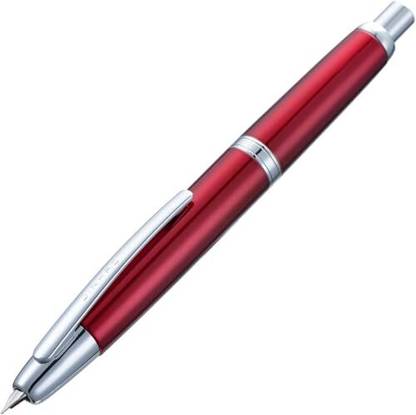 Gold Leaf Jinhao 10 Capless Fountain, Box Retractable Fine Nib with Converter Set. Fountain Pen