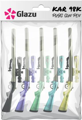 GLAZU GLAZU Gun Shaped Pen, Kar98k with LED Light and Stand Ball Pen
