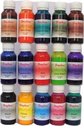 Daytone Daytone Calligraphy Ink 60 ML Set of 15 Colors Ink Bottle