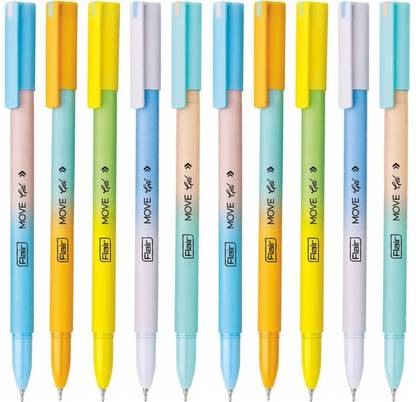 SRC FLAIR MOVE GEL | Matt Finish Pastel Body Colors Gel Pen