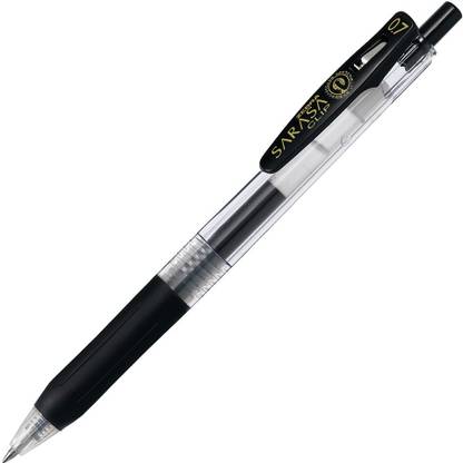 Zebra Sarasa Clip Pen 0.7 mm, (JJB15-BK) Gel Pen