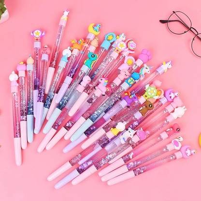 Sawkirp Unicorn glitter water Gel Pen