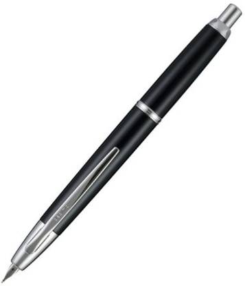 PILOT Capless Decimo Black CT Fountain Pen – 18Kt Gold Fine Nib Fountain Pen