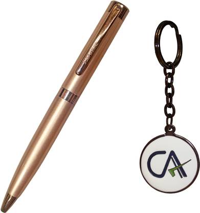 Submarine CA Keychain & Ball Point Pen with CA Symbol Pen Gift Set