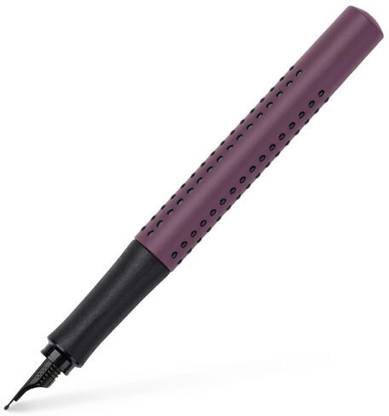 FABER-CASTELL Grip 2011 Edition Berry Fountain Pen – Fine Nib Fountain Pen