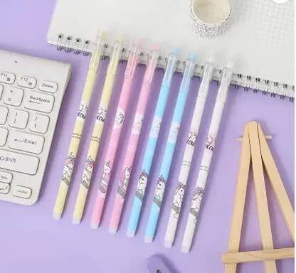 kiara ccessories set of 12 cute erasable gel pen Gel Pen