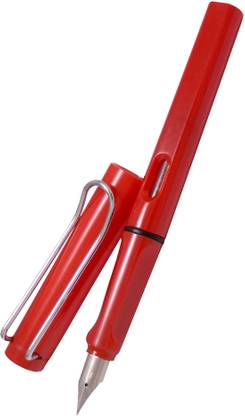 K K CROSI Red Body Fine Nib Fountain Pen