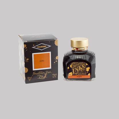 DIAMINE SEPIA 80 ML Ink Bottle