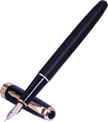 क्रिंक ट्रेंडी F133 जिन्हाओ बवेर 801 लग्ज़री एग्ज़ीक्यूटिव स्टेनलेस स्टील फाउंटेन पेन