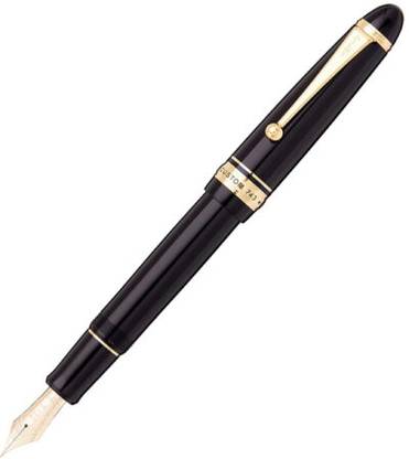 PILOT Custom 743 Black GT Fountain Pen – 14Kt Gold Medium Nib Fountain Pen