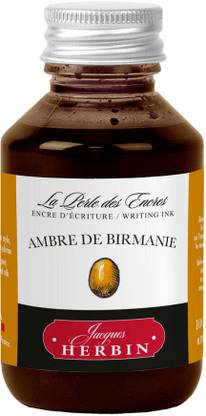 Jacques Herbin (Ambre de Birmanie - 100 ML) Ink Bottle
