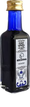 KRISHNA Lyrebird Blue - Bottled Ink for Fountain pens Ink Bottle
