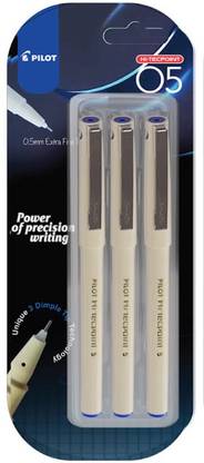 PILOT Hi-Techpoint 05 Super Value Blue Roller Ball Pen
