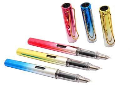 Ledos Yiren 6020 Metallic Colors Fine Nib Fountain Pen