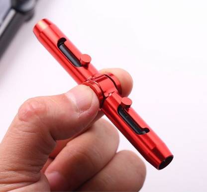 ingenious-gadgets Smart Fidget Pen, Multifunction 3 in 1 Metal Fidget Spinner Pen with Touch Pen