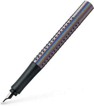 FABER-CASTELL Grip 2011 Edition Silver Glam Fountain Pen – Medium Nib Fountain Pen
