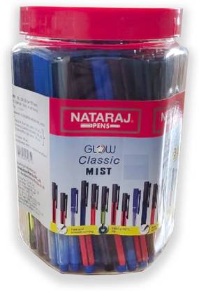 NATARAJ Glow Classic Mist Ball Pen | Comfortable Writing with Non Fading Ink Ball Pen