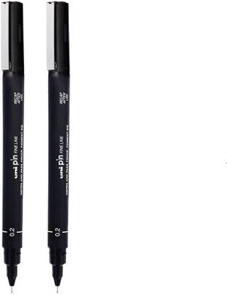 Supply Bot Uni Pin 0.2mm-200 Fine Line Pen Marker Ink