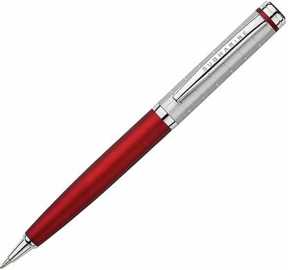 Submarine Designer Ball Pen -Red Silver Clip - Blister Ball Pen