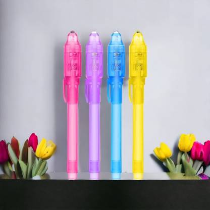 AirSoft Invisible Disappearing Pen Marker Secret Spy Msg Writer Uv Light Fun Activity Multi-function Pen