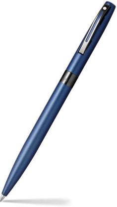 SHEAFFER Reminder | E9108 Matte Blue With Polished Black PVD Trim | Premium Ball Pen