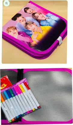 DNP BTS Wipe and Clean Doodle Magic Drawing Book