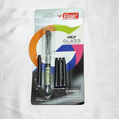 FLAIR Inky Glass by THE MARK Fountain Pen