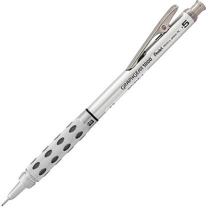PENTEL 0.3 MM Mechanical Drafting Pencil | Metal Clip With Retractable Mechanism Mechanical Pencil