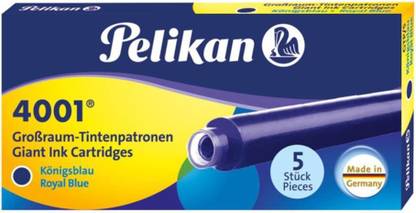 Pelikan INK 4001- Royal Blue GTP/5 Ink Cartridge