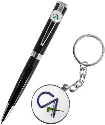 Levin CA Pen Symbol CA Combo of Keychain and Pen Set Ball Pen