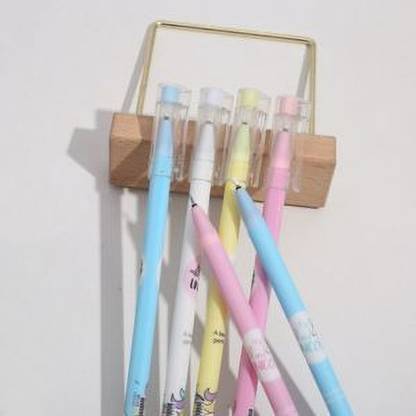 k gogia Erasable Gel Pen Set with attached Magic Wipe Eraser Gel Pen Gel Pen