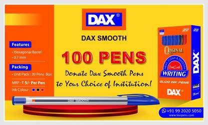 DAX Lexi Dax Smooth_Donate Dax Smooth Pens to Your Choice of Institution! Ball Pen