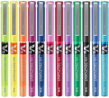 PILOT Hi-Tecpoint V5 Assorted Set Roller Ball Pen