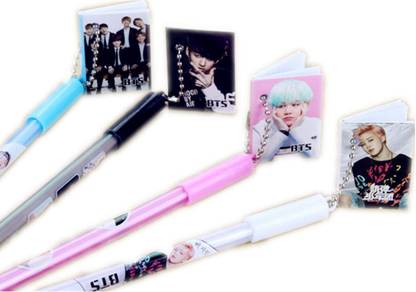 WHITE POPCORN BTS BT21 Ball Pen