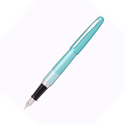 PILOT PILOT MR 3 RETRO POP COLLECTION METALLIC LIGHT BLUE – MEDIUM NIB Fountain Pen