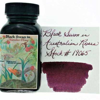 Noodler's (Black Swan in Australian Roses - 88 ML) 19065 Ink Bottle