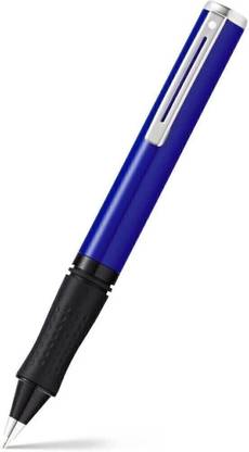 SHEAFFER Pop E9201 Blue High Gloss Resin Body With Chrome Trims Ball Pen
