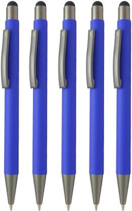UJJi Stylus Pen Blue Colour Ball Pen with Touch Screen on Top Ball Pen