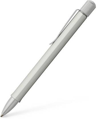FABER-CASTELL Hexo Silver Matt Ballpoint Pen Ball Pen