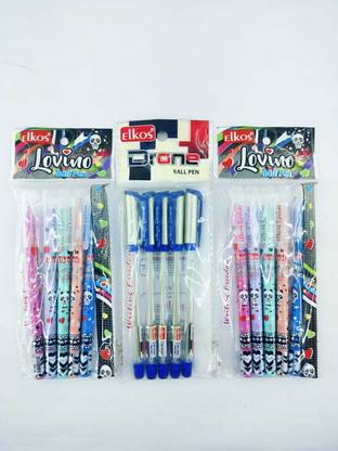 Jain Associates Drone And Lovino Ball Blue Pen Ball Pen