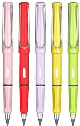 RHINETOYS RHINE TOYS Pencil Never Ending Inkless Replaceable Graphite pcs Nib