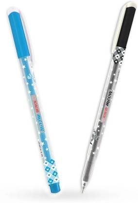 TOTEM Meow 50 Pens (30 Blue & 20 Black) | 0.7 mm Tip | Themes Cats | Pens for Writing Ball Pen