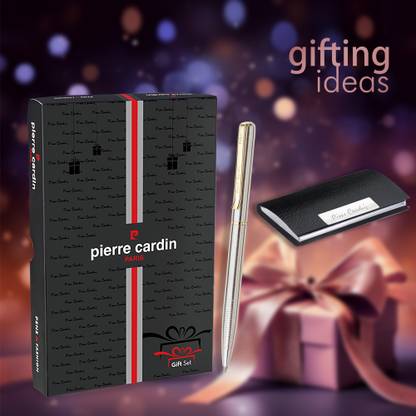 PIERRE CARDIN Triumph Ball Pen with Card Holder Pen Gift Set