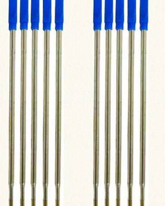 RANJAN Screw/Thread type refills,suitable for mostly twist pens,except cross,10 blue Refill