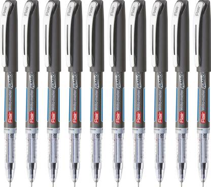 FLAIR Writometer Jumbo Stainless-Steel Nib Longest Writing Comfortable Grip Ball Pen