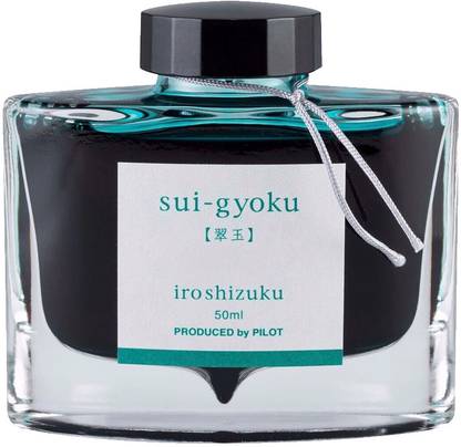 PILOT IROSHIZUKU 50ML INK BOTTLE – SUI-GYOKU – JADEITE (EMERALD GREEN) Ink Bottle