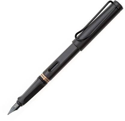 LAMY Safari Extra Fine Nib Fountain Pen | Charcoal Body, Smooth & Refillable Ink Fountain Pen