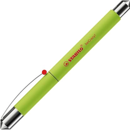 Stabilo beCrazy! Uni Colors | Lime Punch Body | Medium Nib Fountain Pen